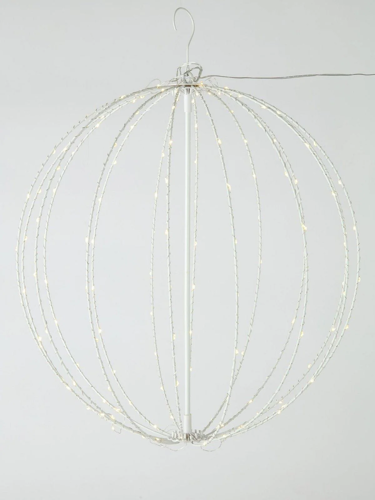 50cm Multifunction Ball Outdoor Christmas Light White LED Foldable - Image 3