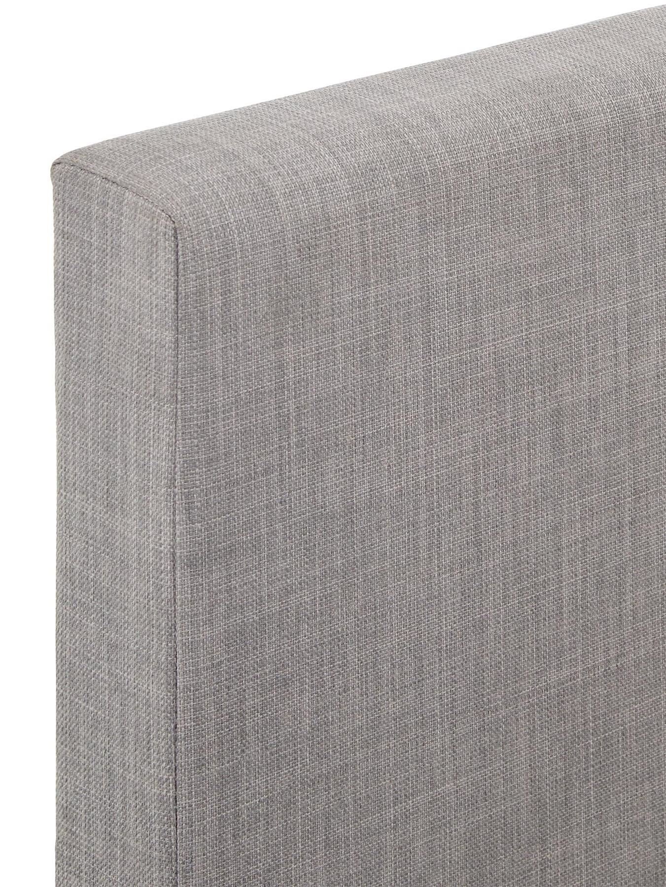 Alexis Ottoman Double Bed - Grey Spacious Stylish Bedroom Storage Solution - Image 4