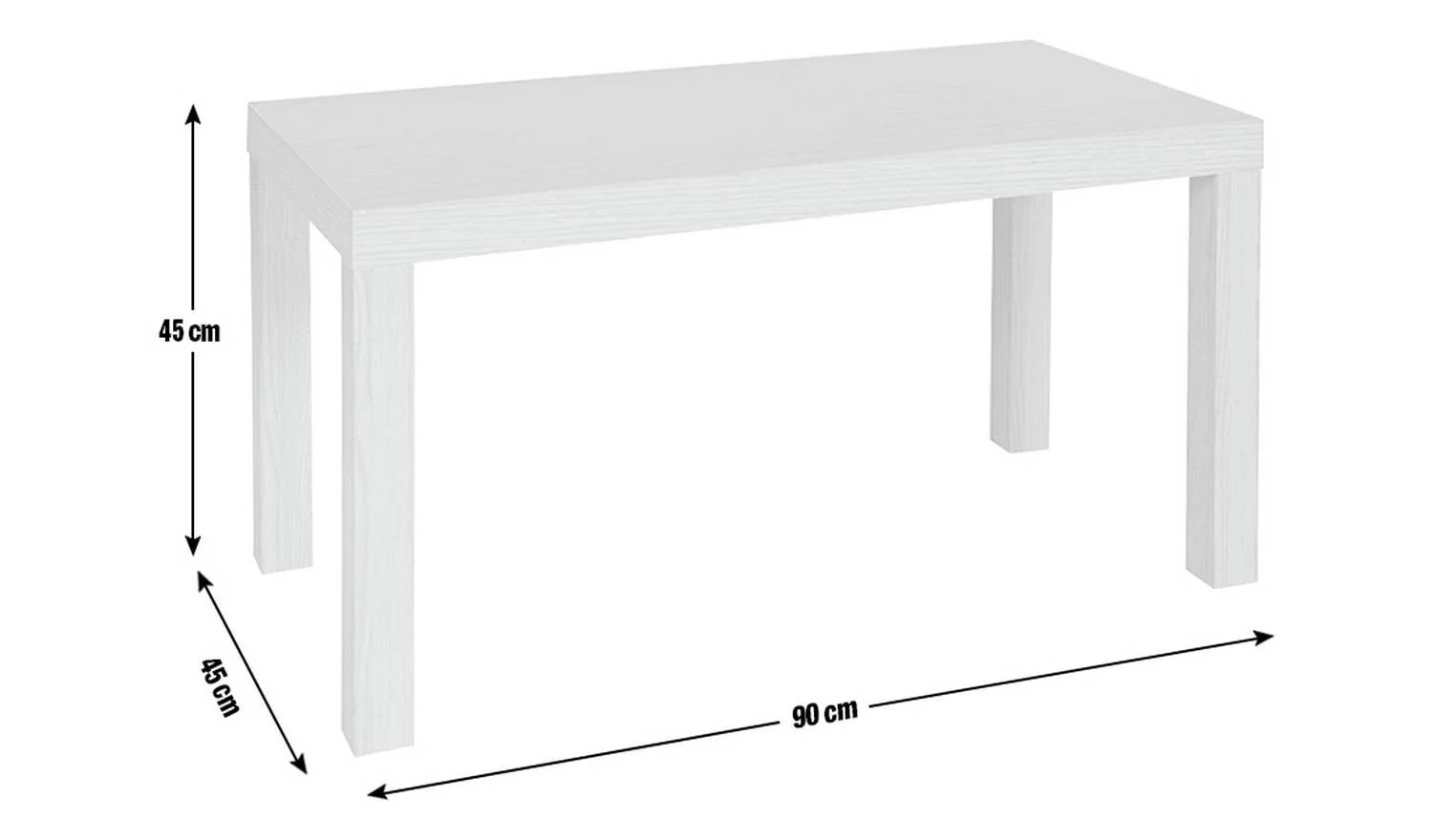 Apley Coffee Table Oak Effect For Small Spaces Compact Design - Image 2