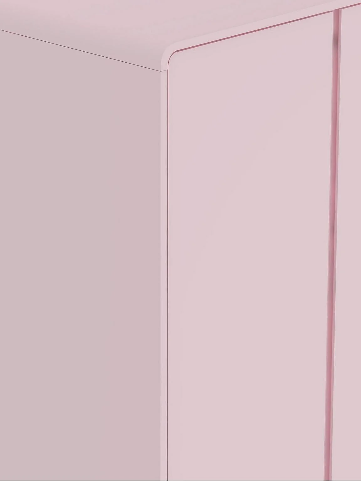 Bailey 2 Door 1 Drawer Wardrobe Pink Storage Organiser Bedroom - Image 5