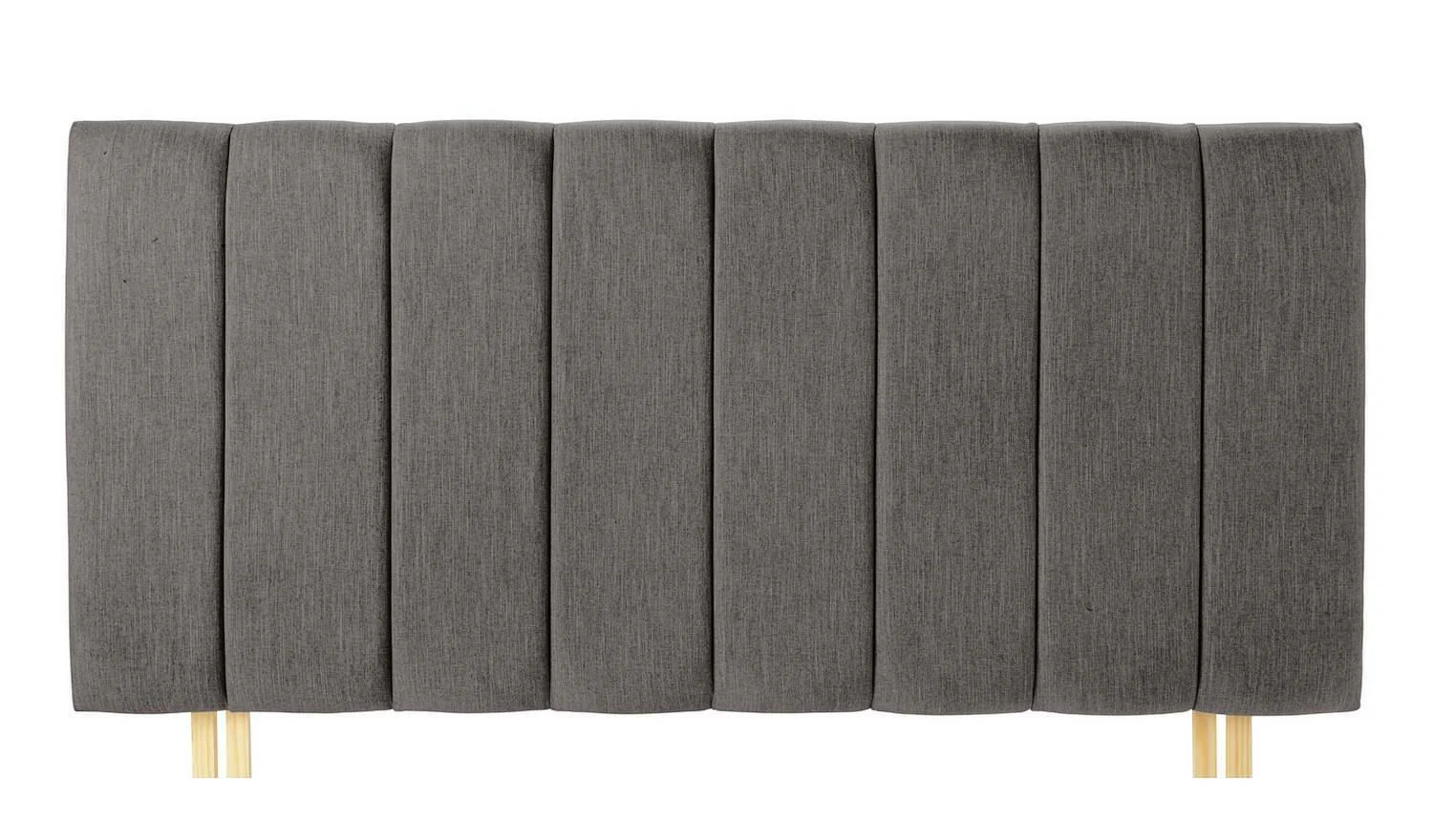 Bircham Small Double Headboard Grey Modern Upholstered Bedroom Decor Accent