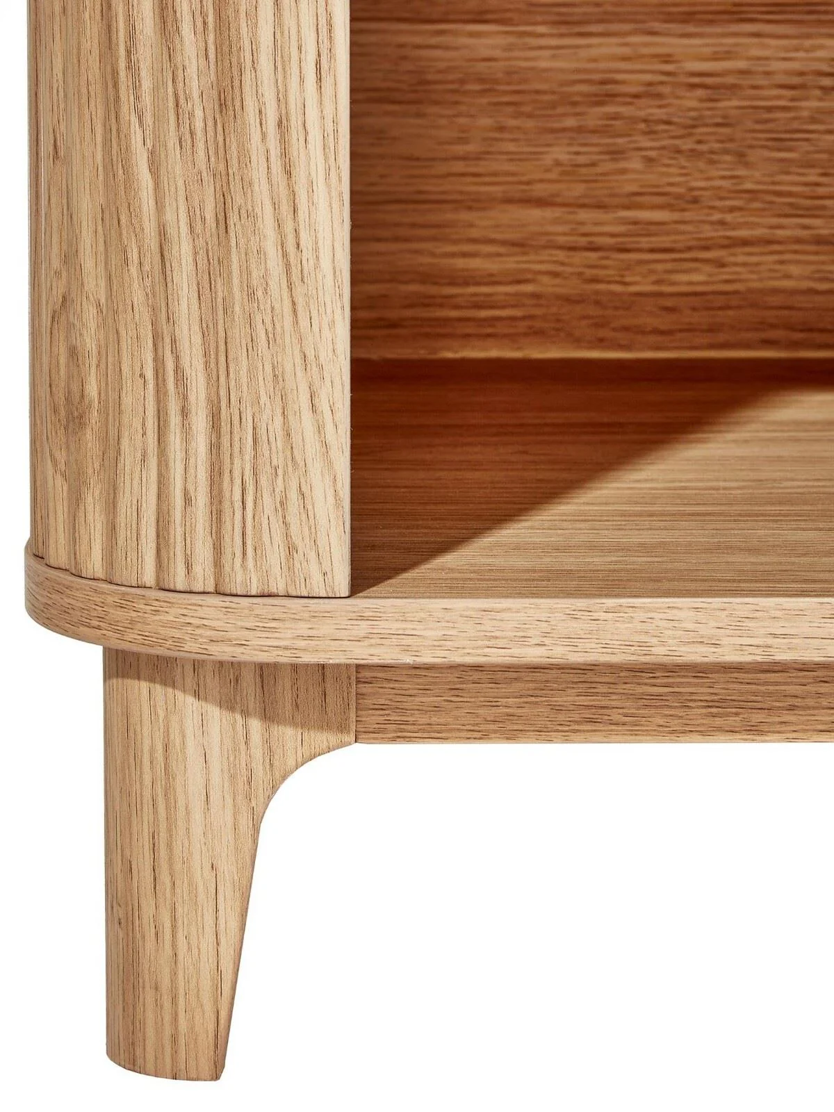 Carina 1 Drawer Bedside Chest Oak Elegant Bedroom Modern Furniture - Image 6