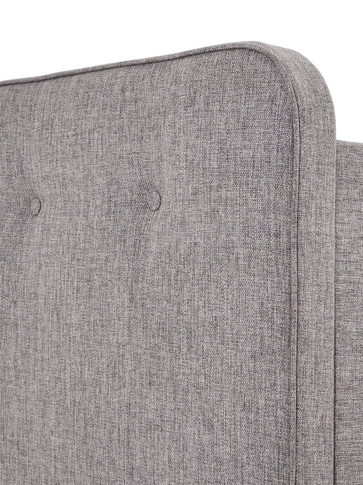 Charlie Fabric Bunk Bed Grey | Upholstered | 70kg Load | Metal Ladder - Image 5