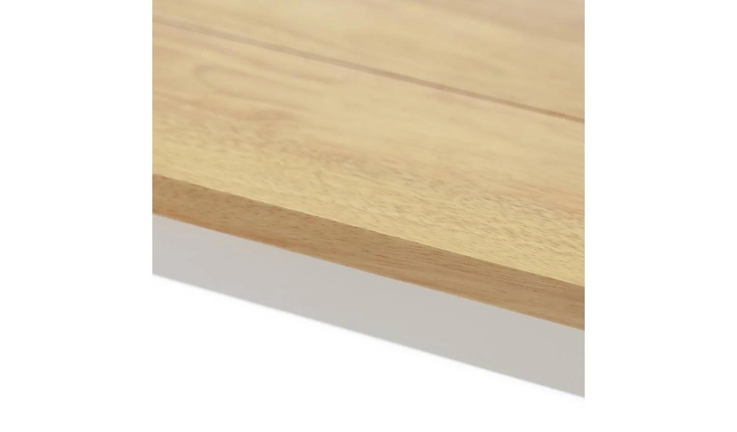 Chicago Solid Wood Dining Table Off White Easy Clean Durable Surface - Image 4