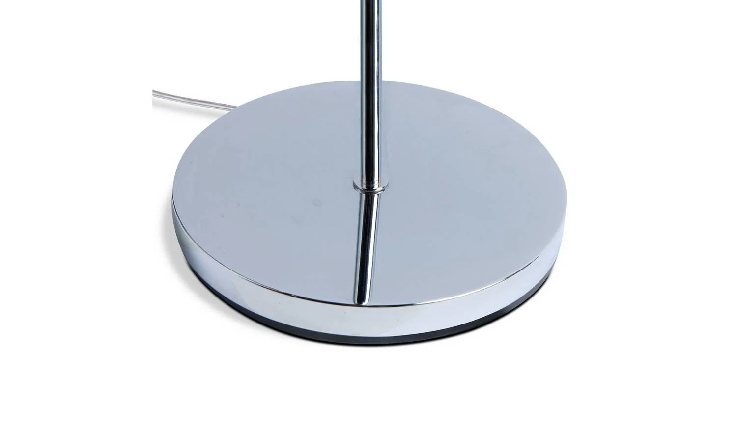 Cone Uplighter Floor Lamp Polished Chrome Modern Reading Light Living Room - Image 4