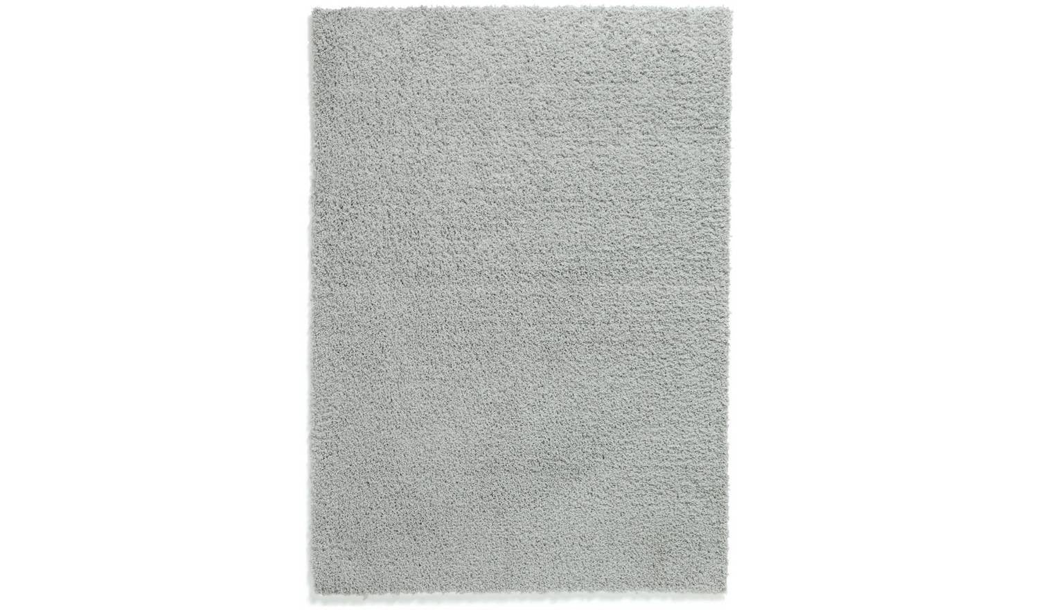 Cosy Dove Grey Shaggy Rug 120x170cm Living Room Bedroom Floor Soft