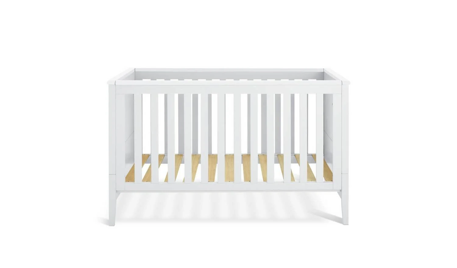 Cuggl Canterbury Nursery Cot Bed White Stylish Kids Bedroom Furniture - Image 3