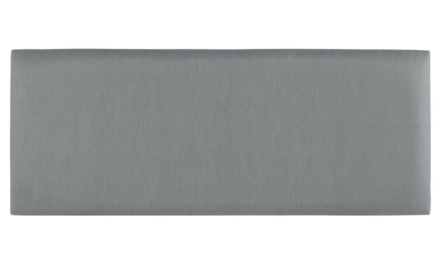 Devon Single Headboard Grey Stylish Comfortable Bed Decor for Any Room - Image 2