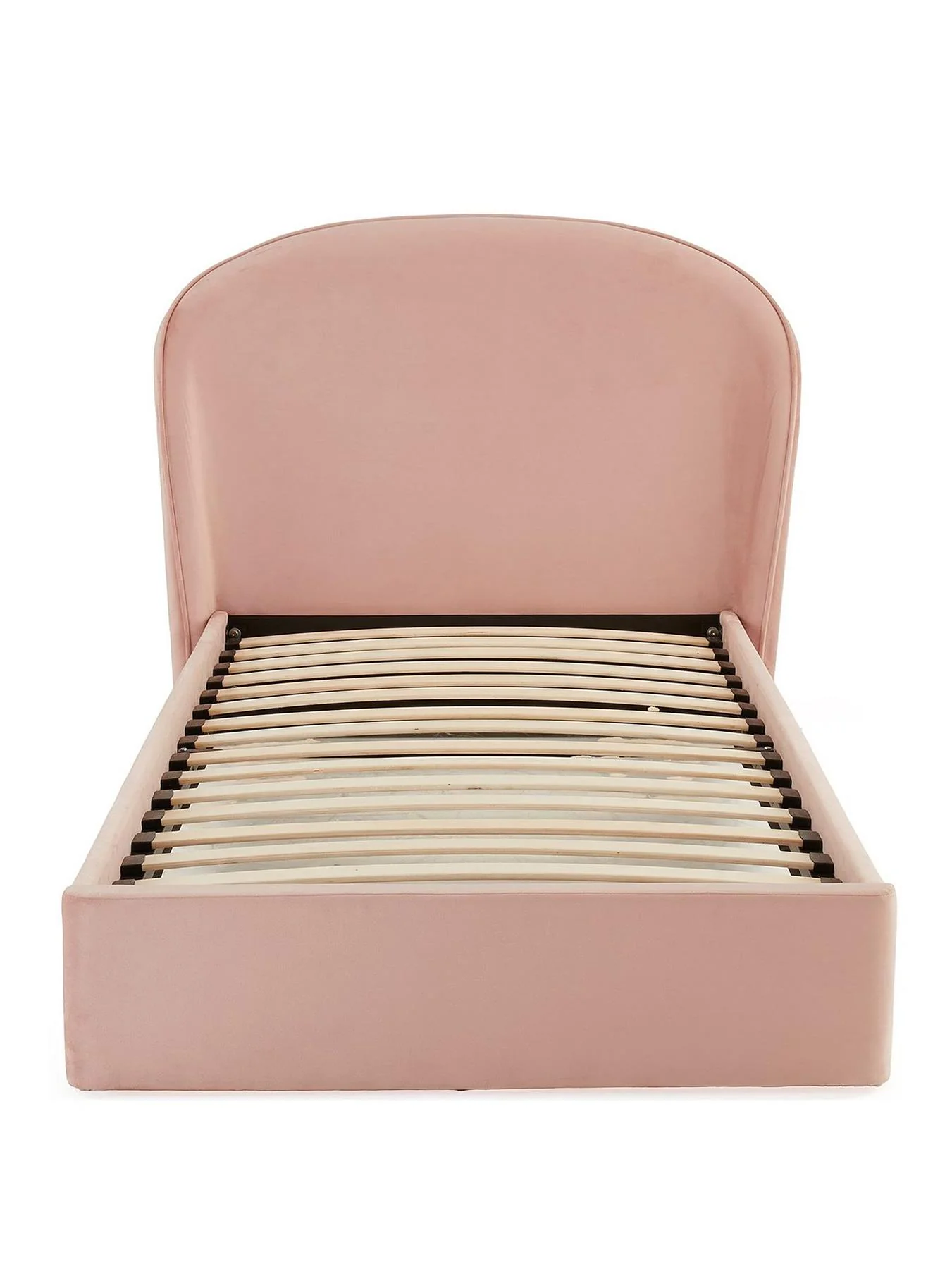 Edee Children's Bed Frame Pink Kids Stylish Bedroom Furniture - Image 2