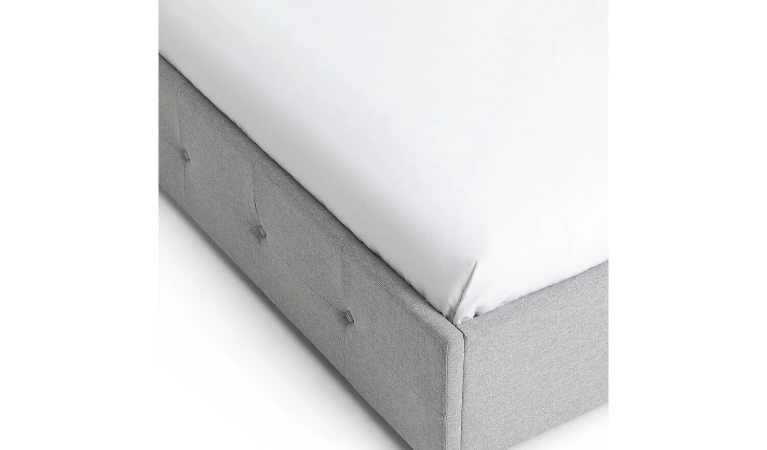Eros Kingsize End Opening Ottoman Bed Frame Grey Spacious Storage Bed - Image 9