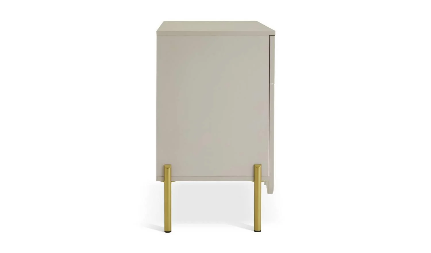 Fala 2 Door 2 Drawer Sideboard Natural Storage Cabinet Living Room - Image 4