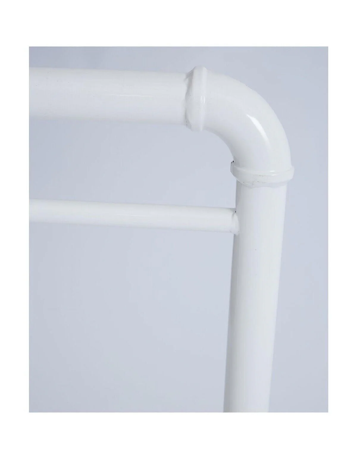 Freddie Children's Metal Single Bed Frame White Stylish and Durable Bed - Image 3