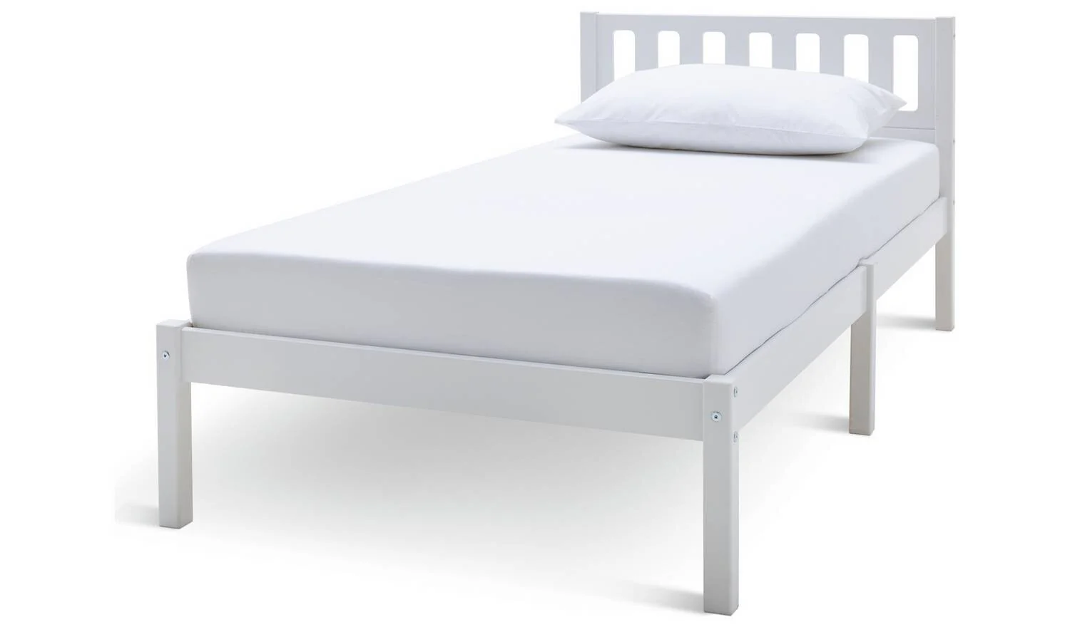 Habitat Ronnie Single Bed Frame - White