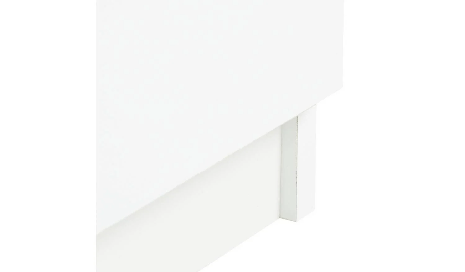 Hallingford 5 Drawer Chest -White Gloss - Image 4