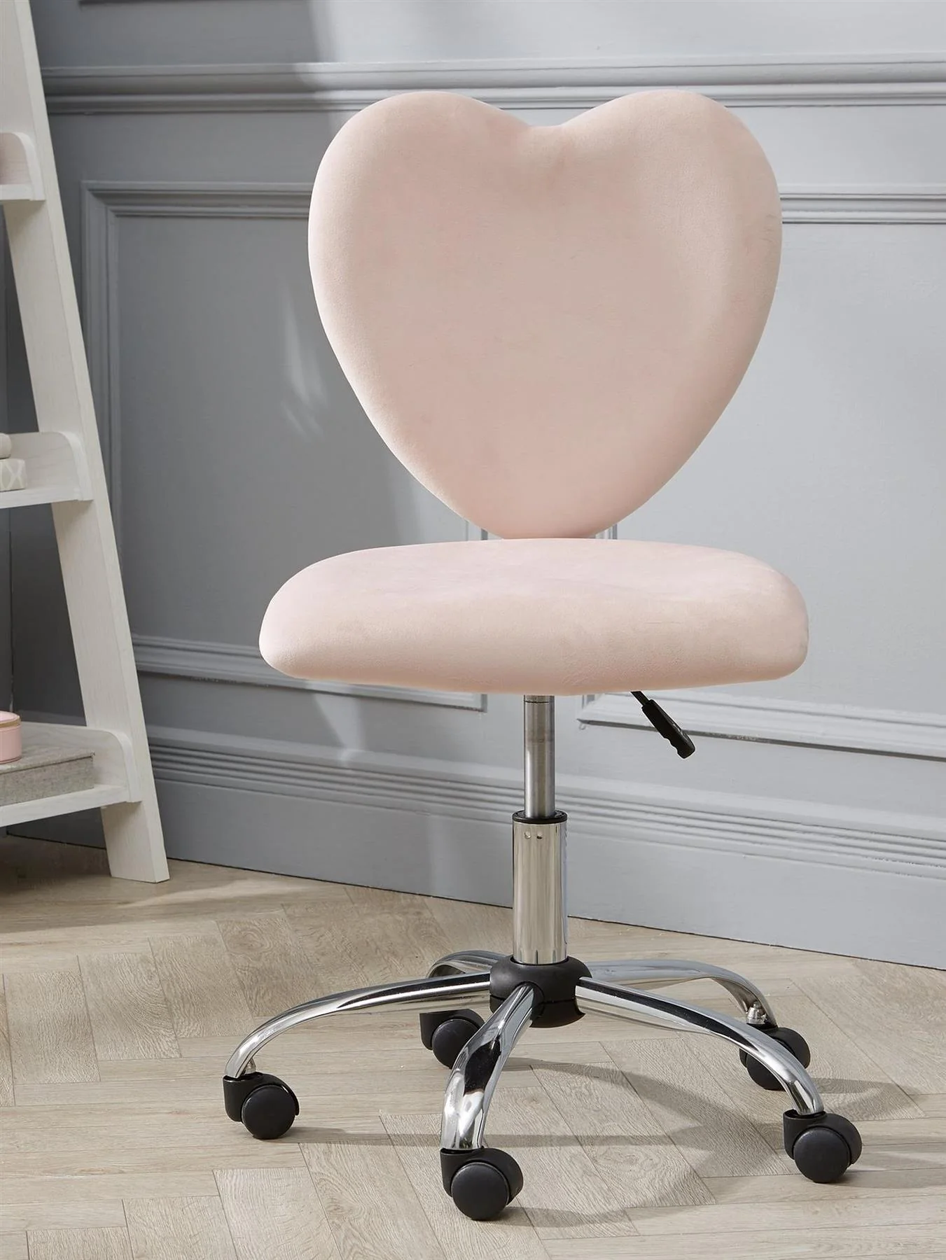 Heart Office Chair Pink Glam Home Office Furniture Comfort