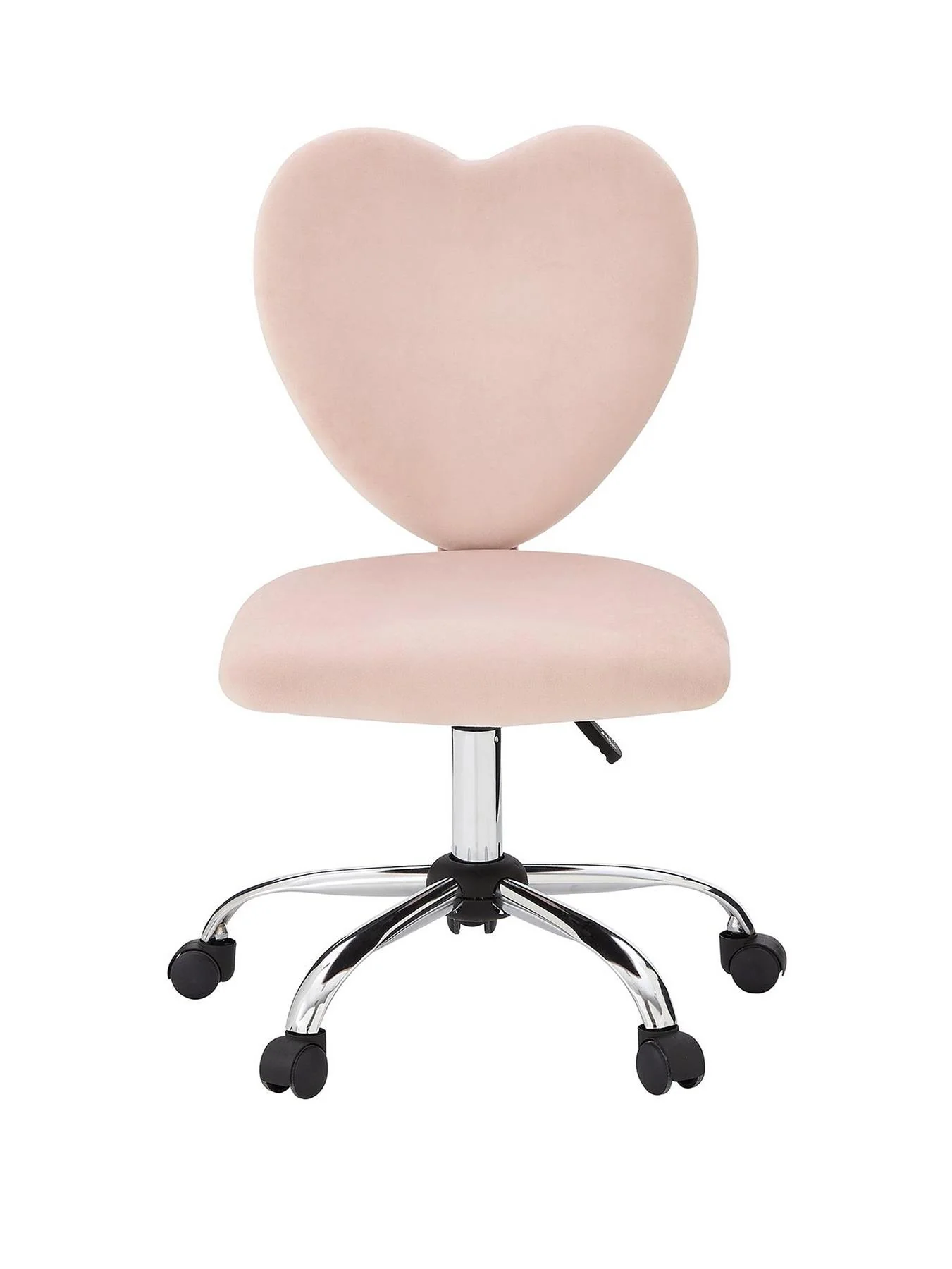 Heart Office Chair Pink Glam Home Office Furniture Comfort - Image 2