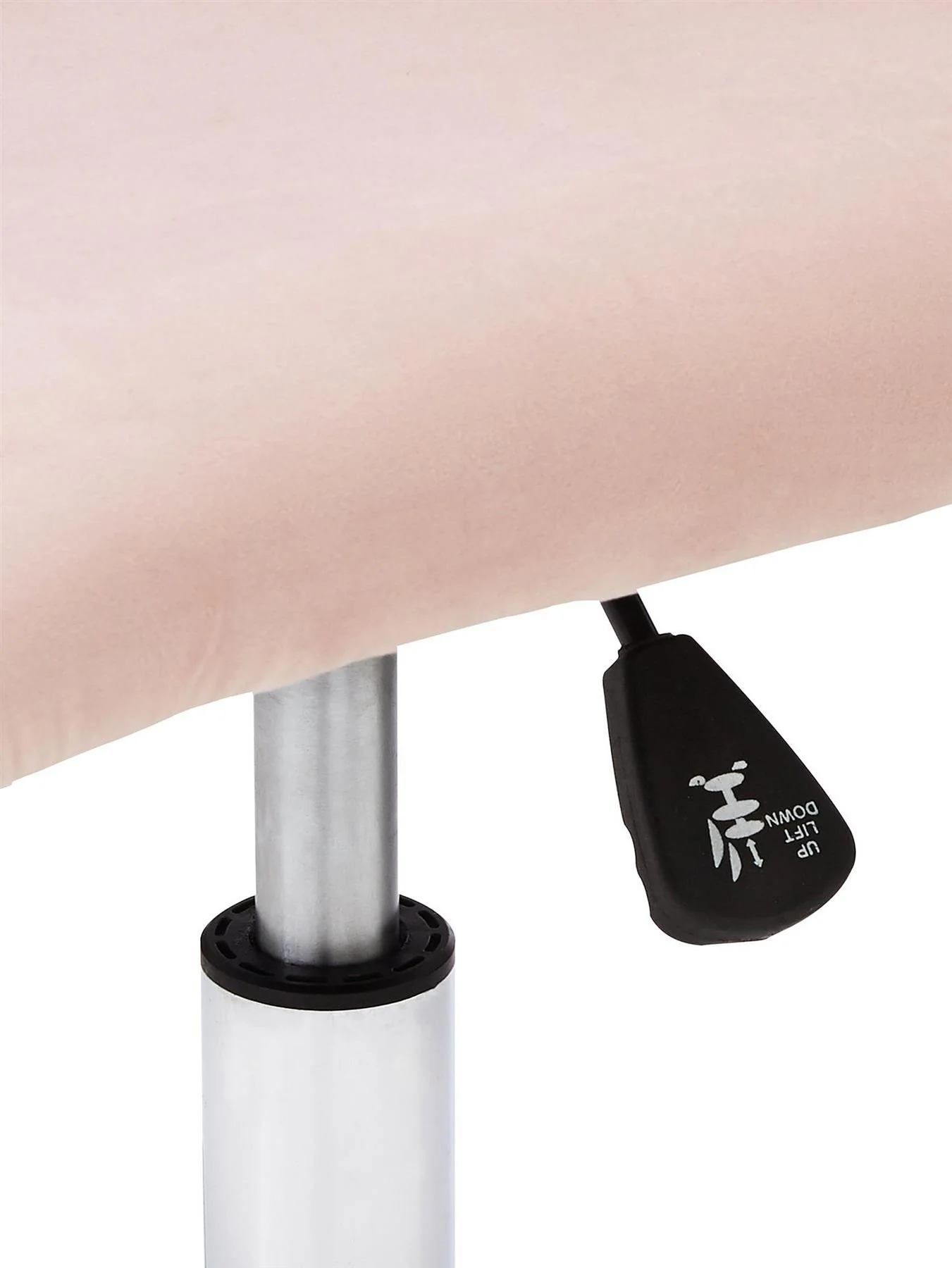 Heart Office Chair Pink Glam Home Office Furniture Comfort - Image 4