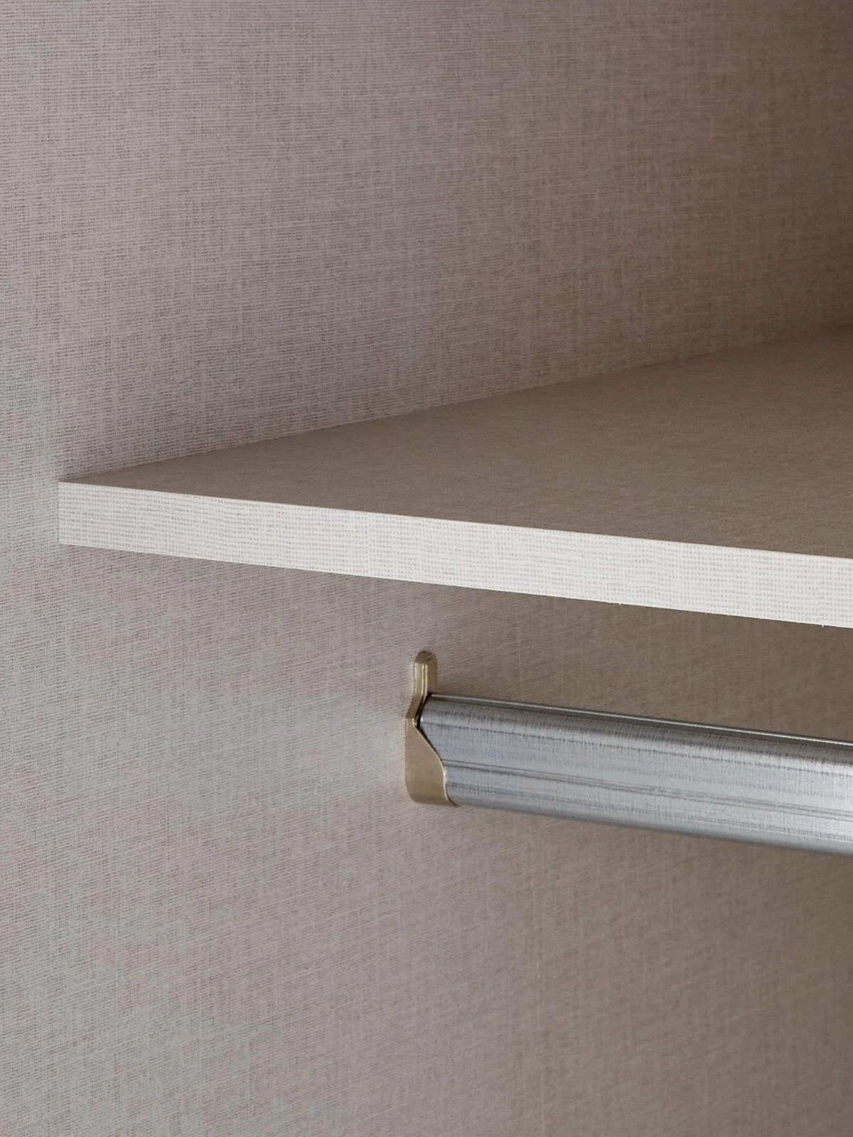 Houston 150cm Sliding Door Wardrobe White | 2 Full Mirror Doors | Large Storage - Image 6