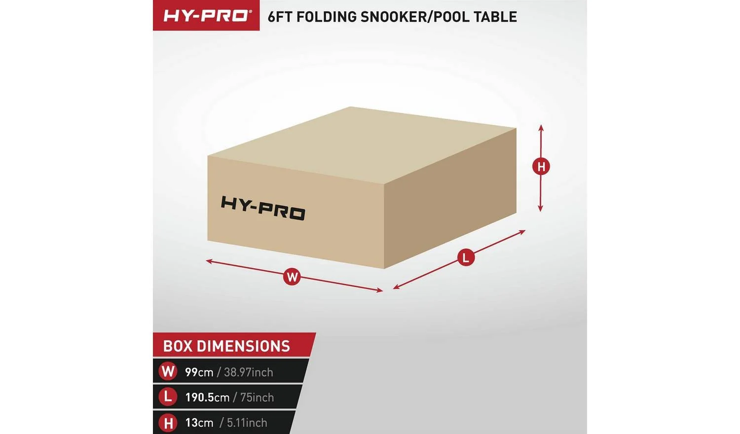Hy-Pro 6ft Folding Snooker and Pool Table Oak Indoor Games Sports Fun - Image 12