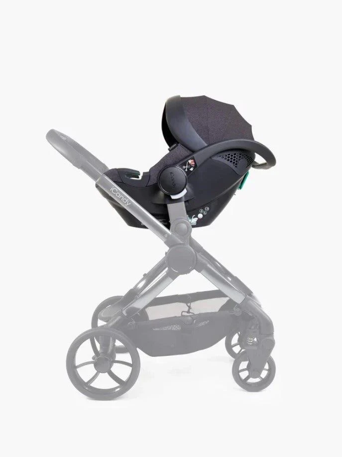 iCandy Cocoon Car Seat Dark Grey i-Size with Base Included Kids - Image 5