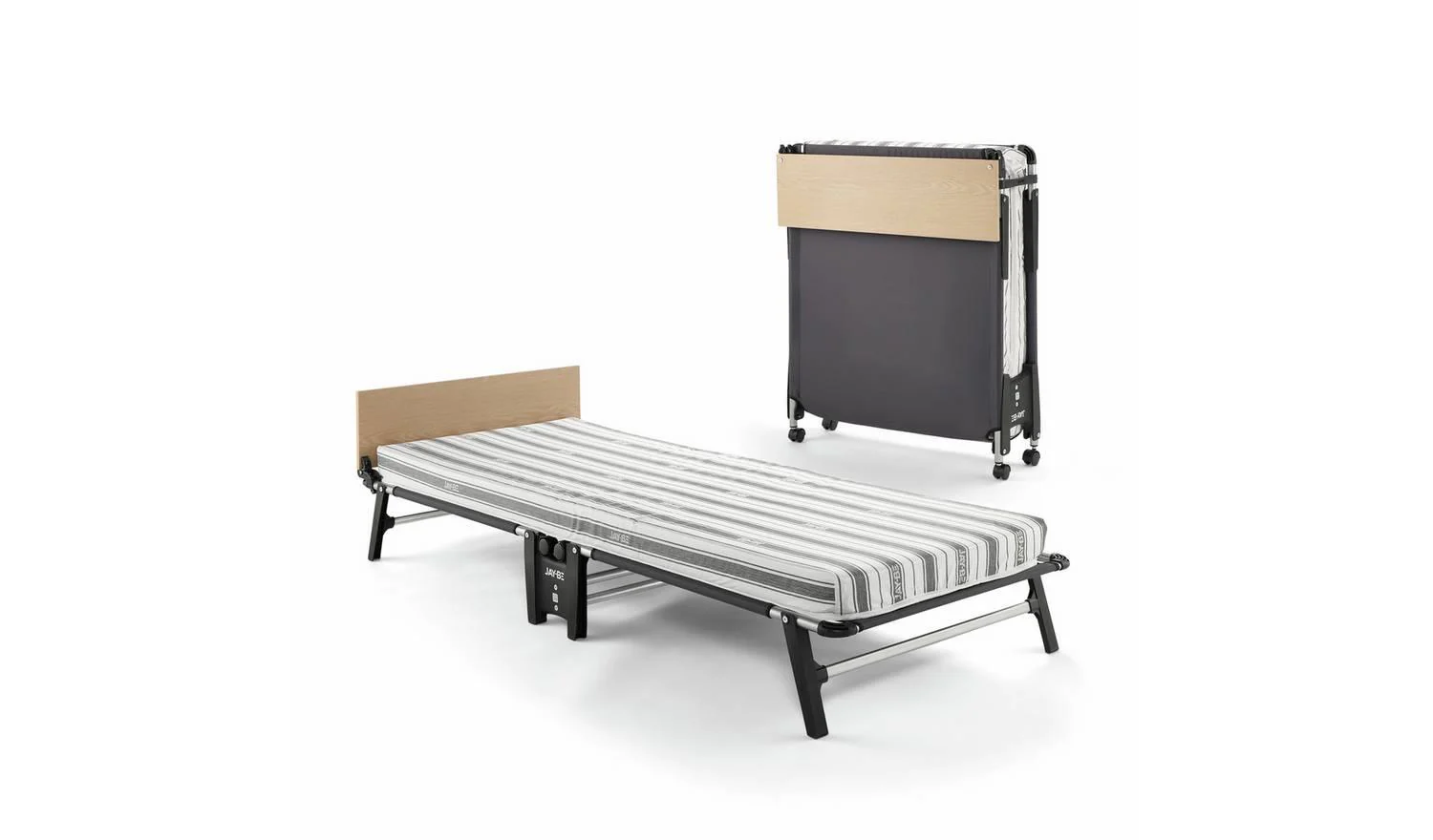 Jay-Be Quick Compact Folding Bed with Mattress Single UK - Image 2