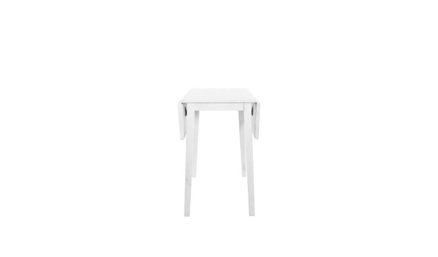 Kendal Extend White Dining Table & 2 White Chairs - Image 10