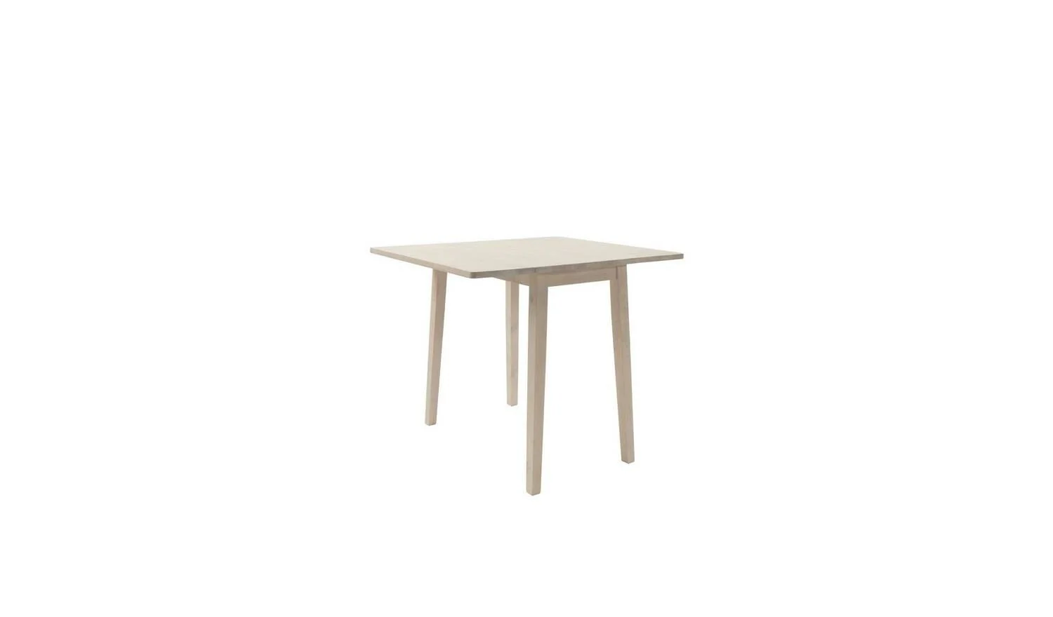 Kendal Solid Wood Extending Table & 2 Chairs (Square) Kitchen Set - Image 5