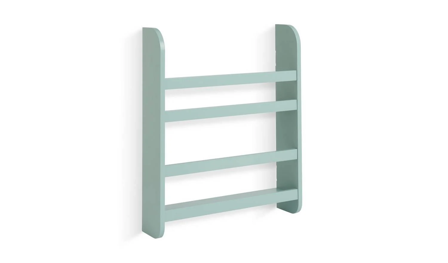 Kids Scandinavia Wall Mounted Mini Shelf Duck Egg Childrens Storage
