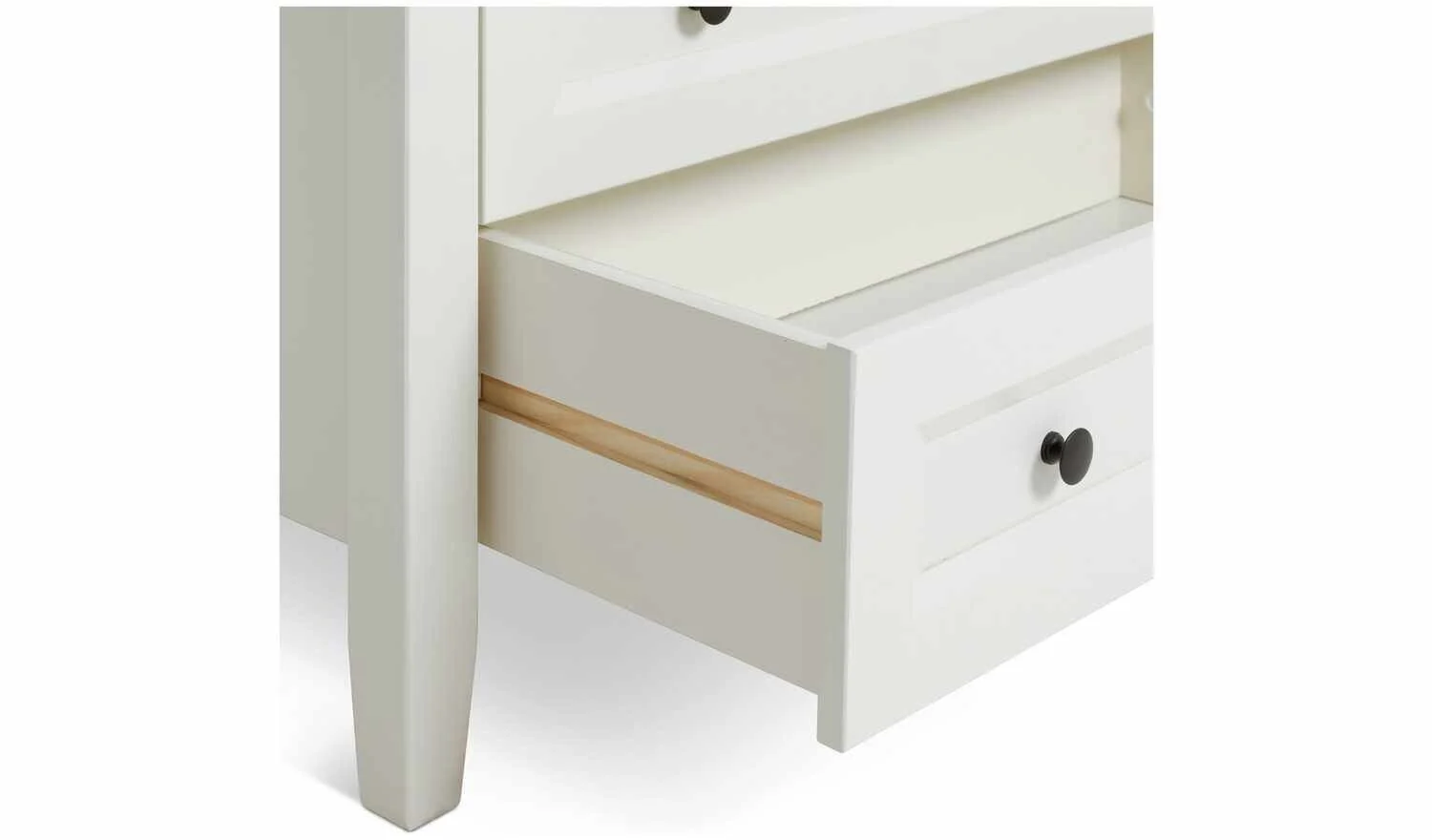 Kingham 2 Door 2 Drawer Wardrobe Ivory Elegant and Spacious Storage - Image 6