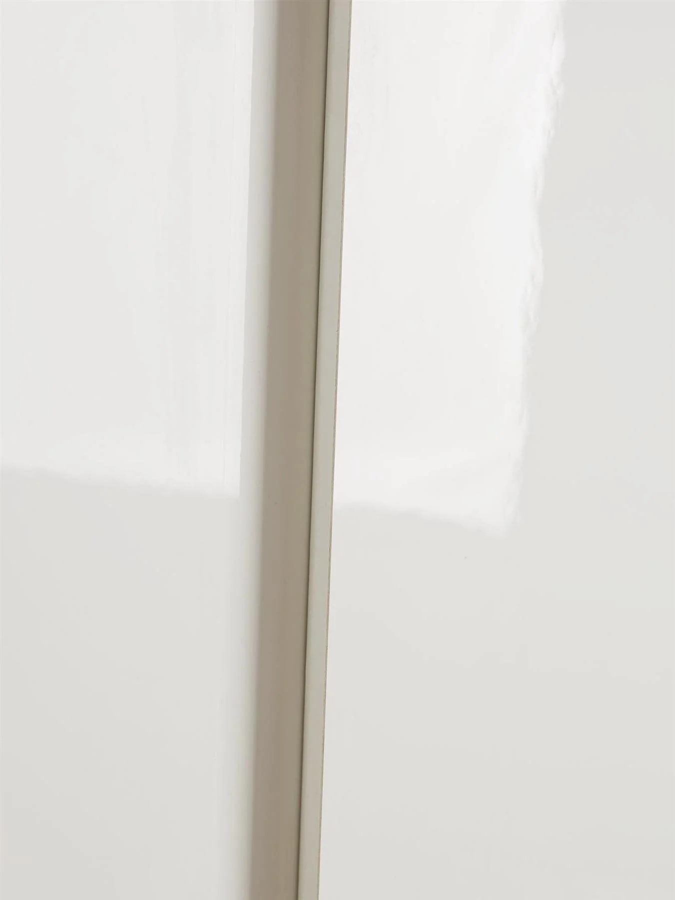 Layton Gloss 2 Door Wardrobe White Modern Freestanding Tall Cabinet - Image 5