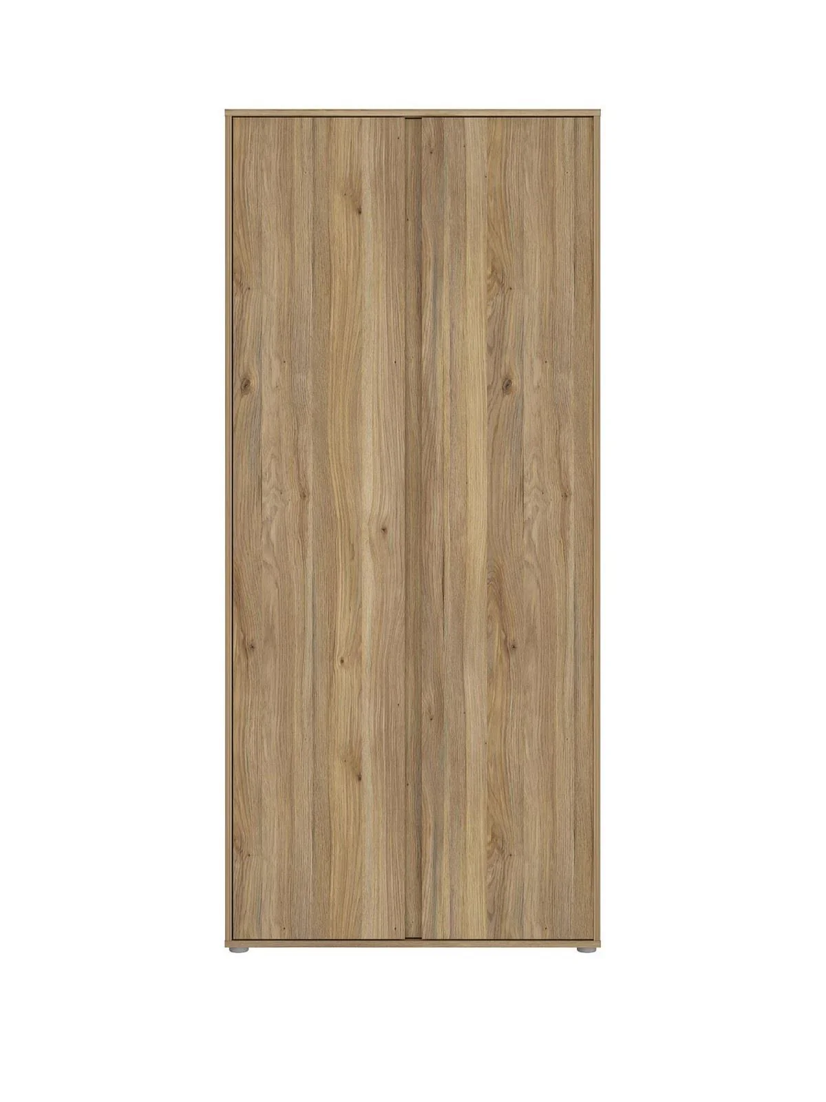 Lisson 2 Door Wardrobe - New Oak | Handle-Free Design | Minimalist Style - Image 2