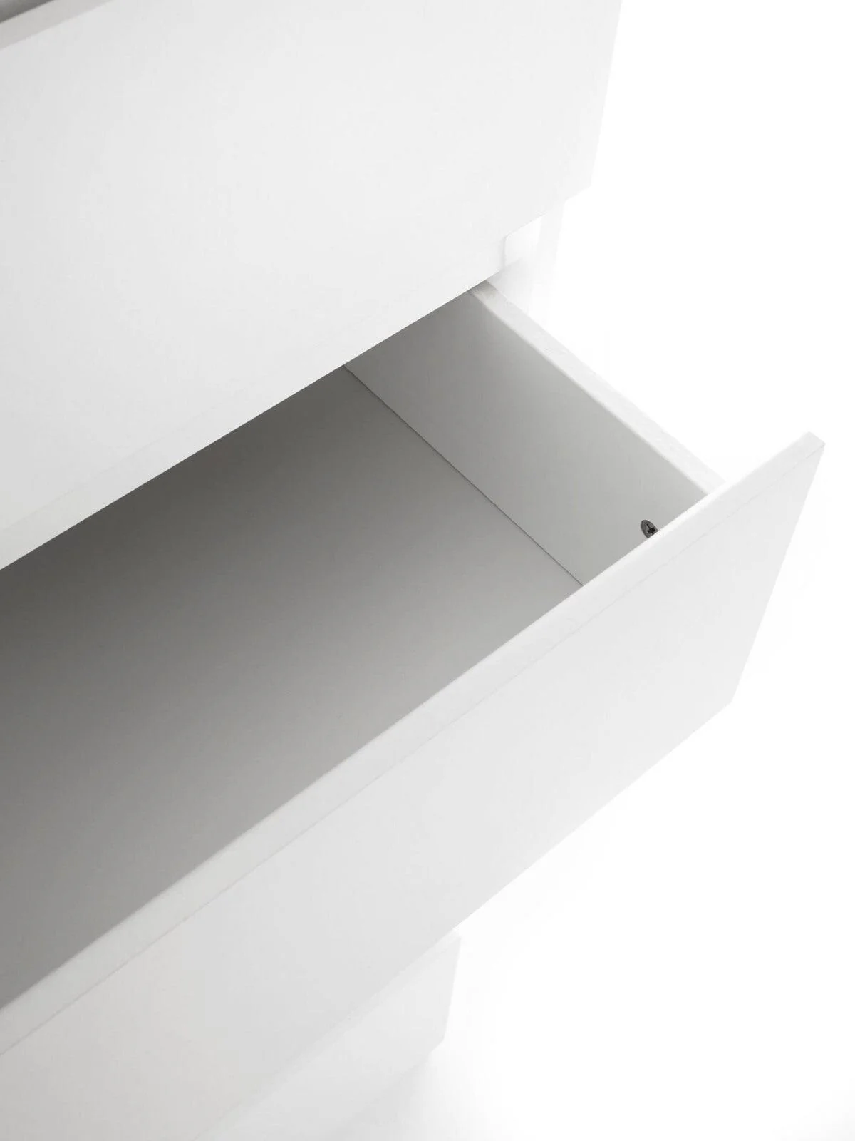 Lisson 5 Drawer Chest White (Height 128.1, Width 77.2, Depth 42.2 cm) Durable - Image 4
