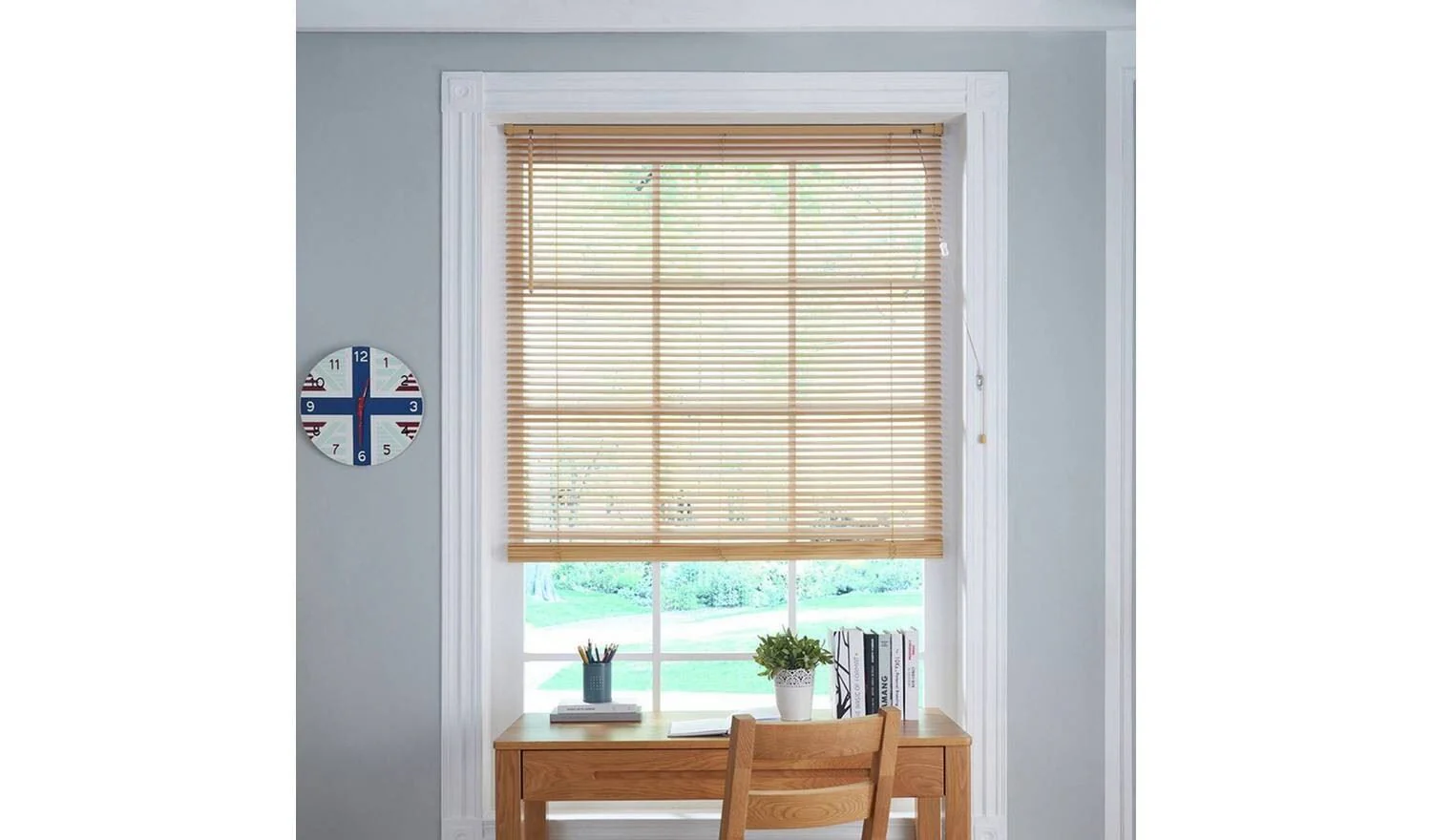 Little Black Book 25mm Venetian Blind - Natural - 90x130cm
