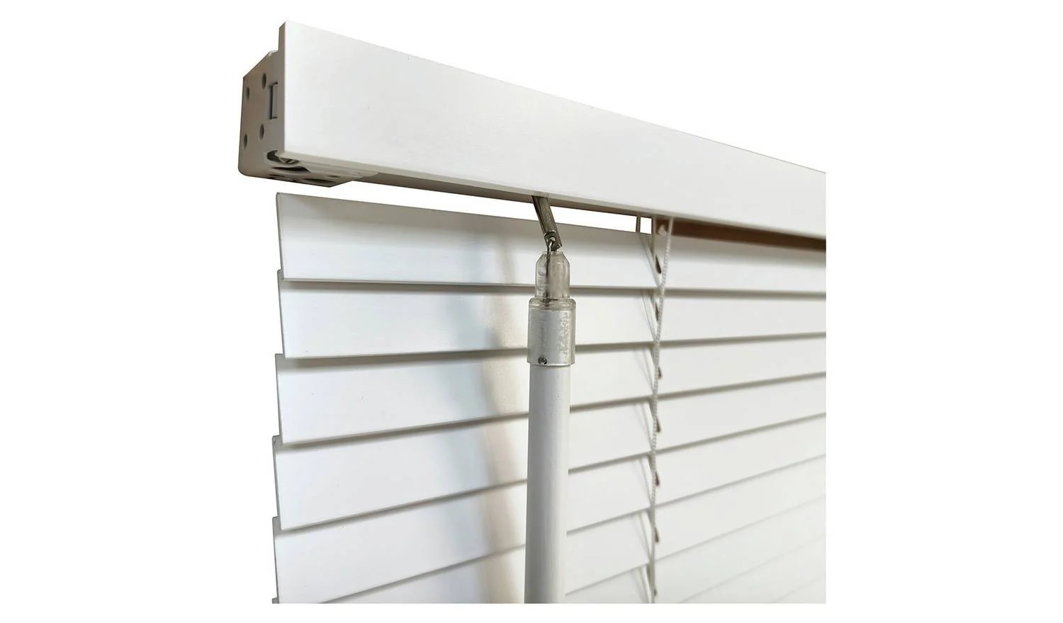 Little Black Book Basswood White 25mm Venetian Blind 170x160cm Light Filter - Image 3