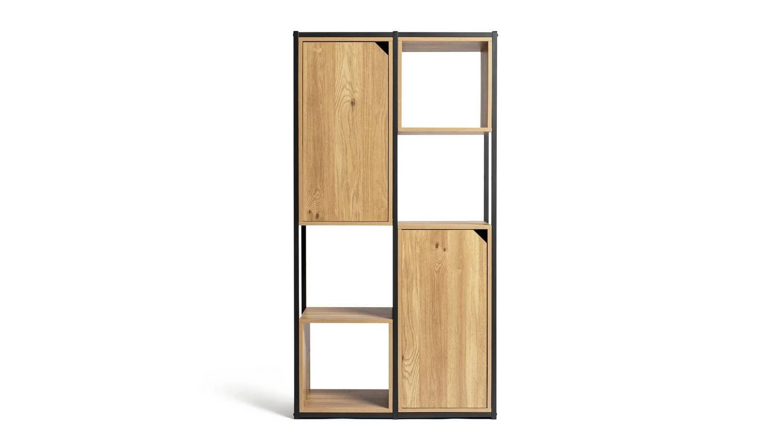 Loft Living Shelving Unit Light Oak For Living Room Bedroom UK - Image 2
