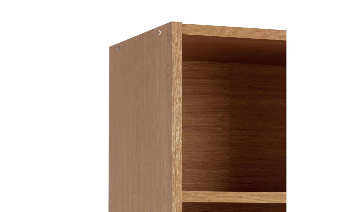 Maine Narrow Bookcase - Oak Effect - Image 6