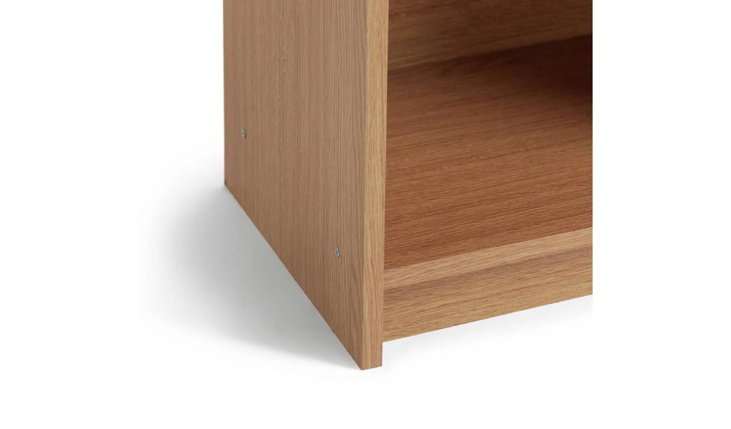 Maine Narrow Bookcase - Oak Effect - Image 8
