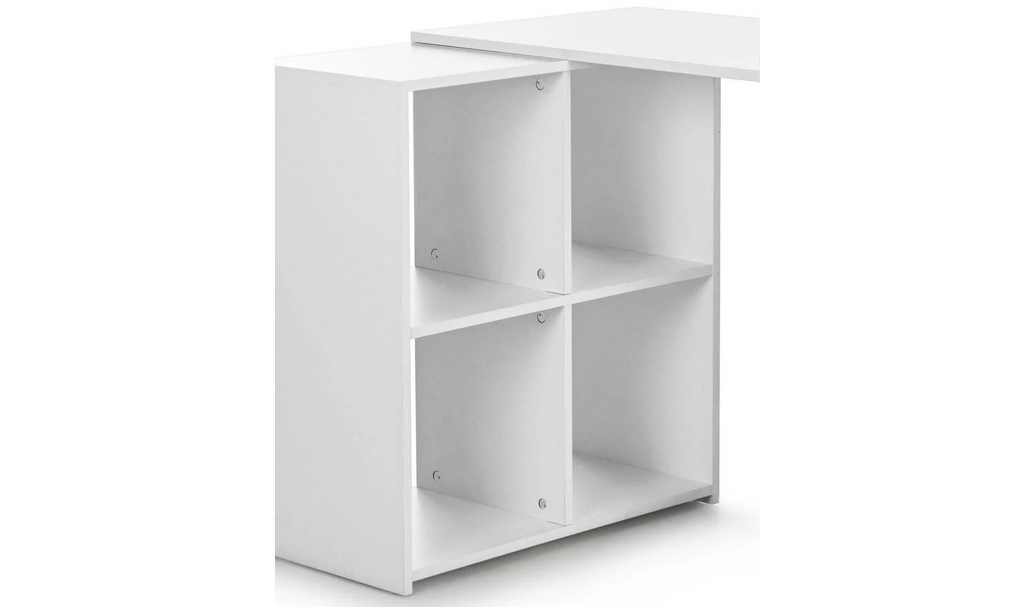 Malibu Corner Office Desk White Modern Home Office Furniture Workspace - Image 6