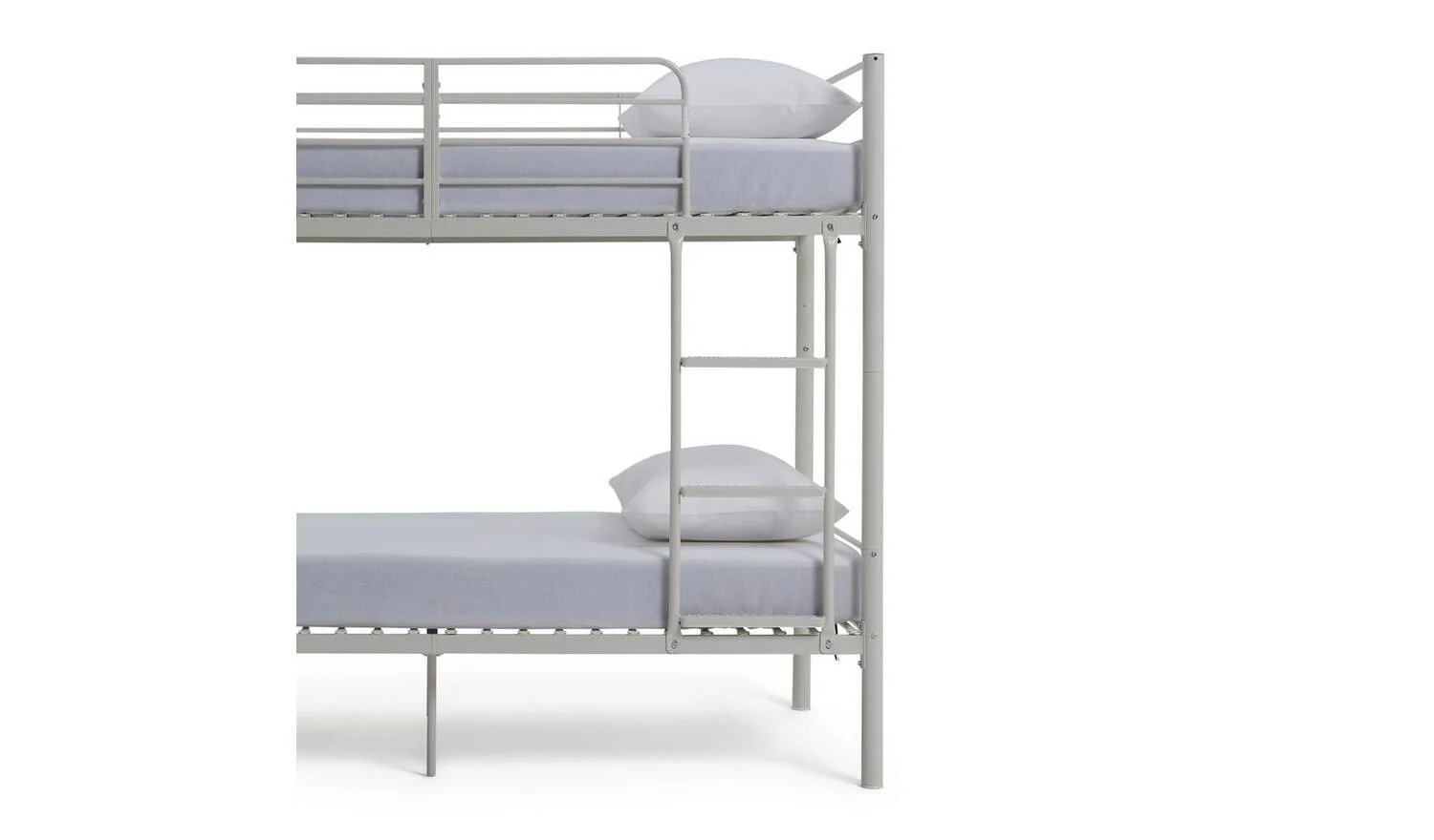 Mason Take Home Today Metal Bunk Bed White Durable Construction - Image 7