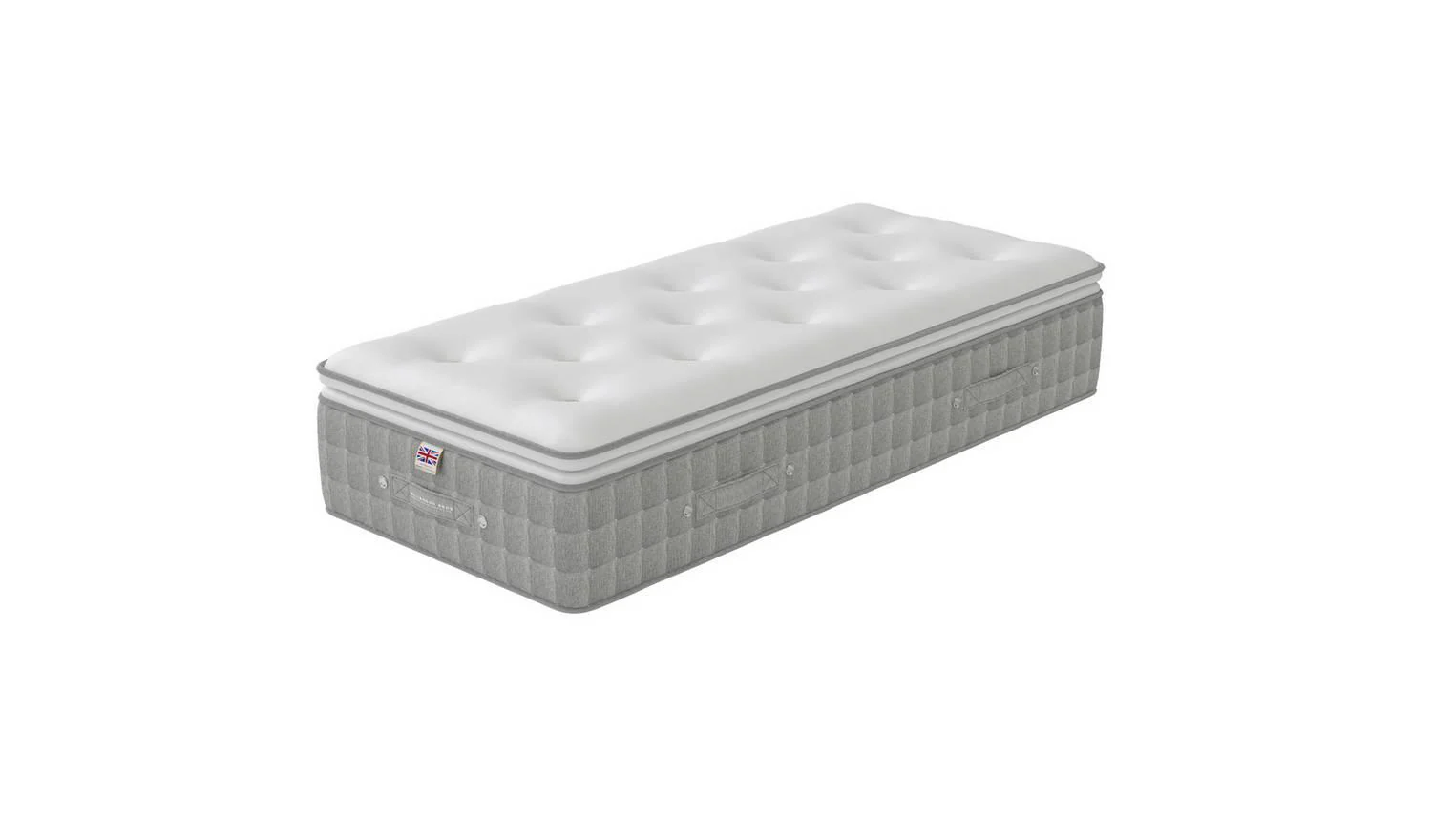 Millbrook Allure 1500 Luxury Pillowtop Firm Mattress Single No Roll UK