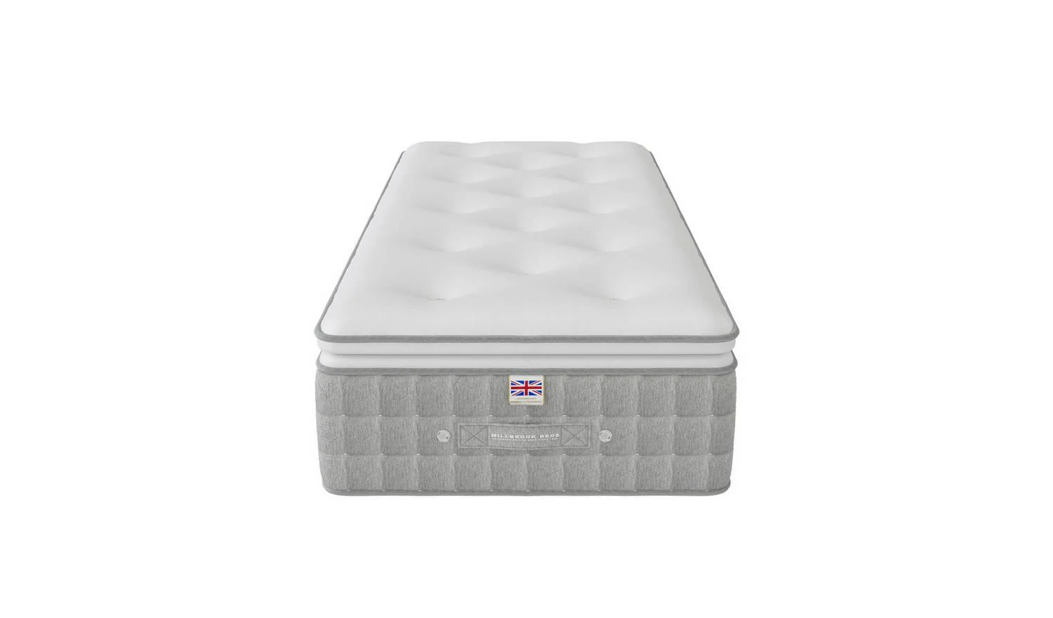 Millbrook Allure 1500 Luxury Pillowtop Firm Mattress Single No Roll UK - Image 3