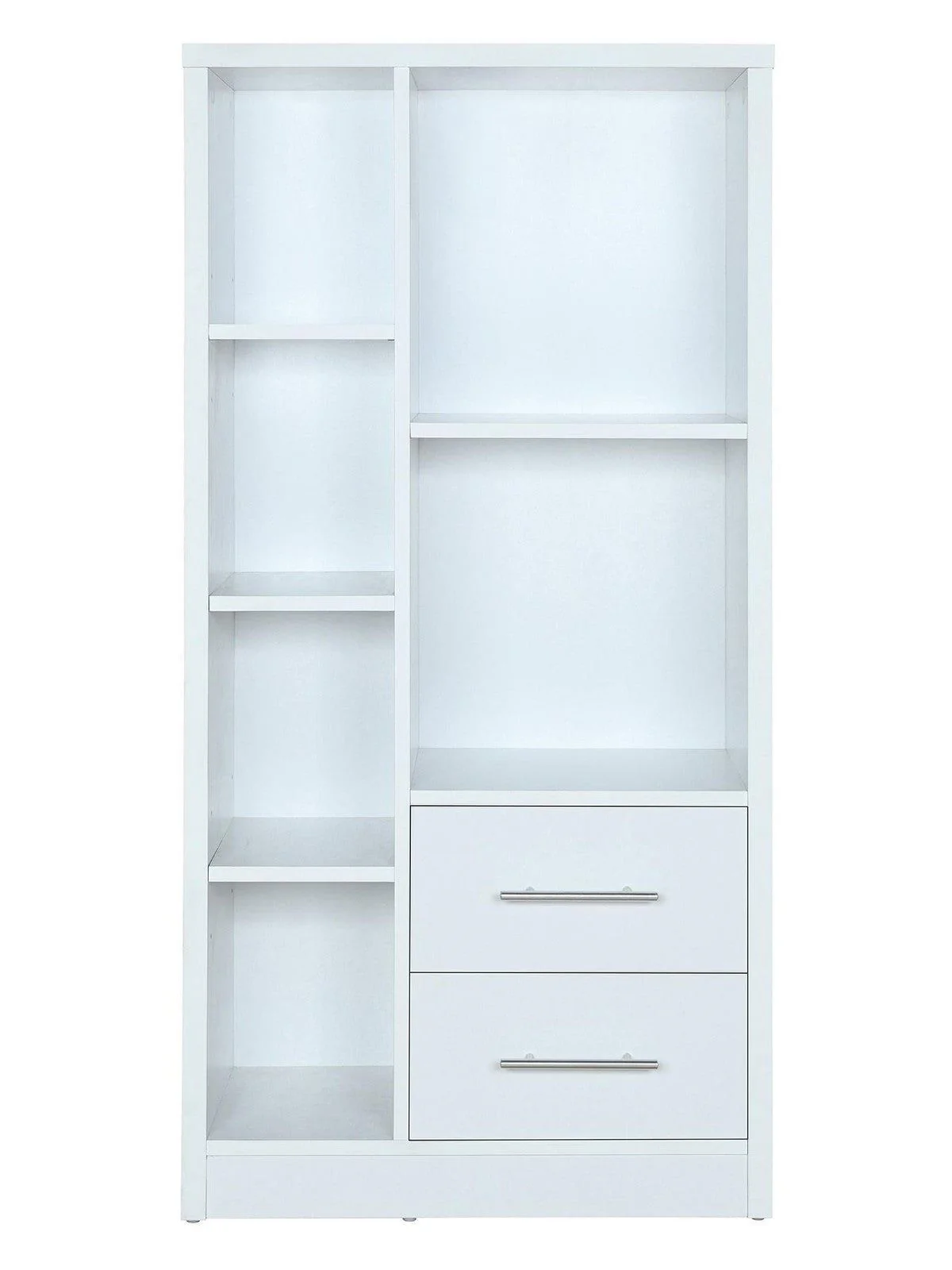 New Metro 3 Piece Storage Bookcase Package White Modular Shelving - Image 4