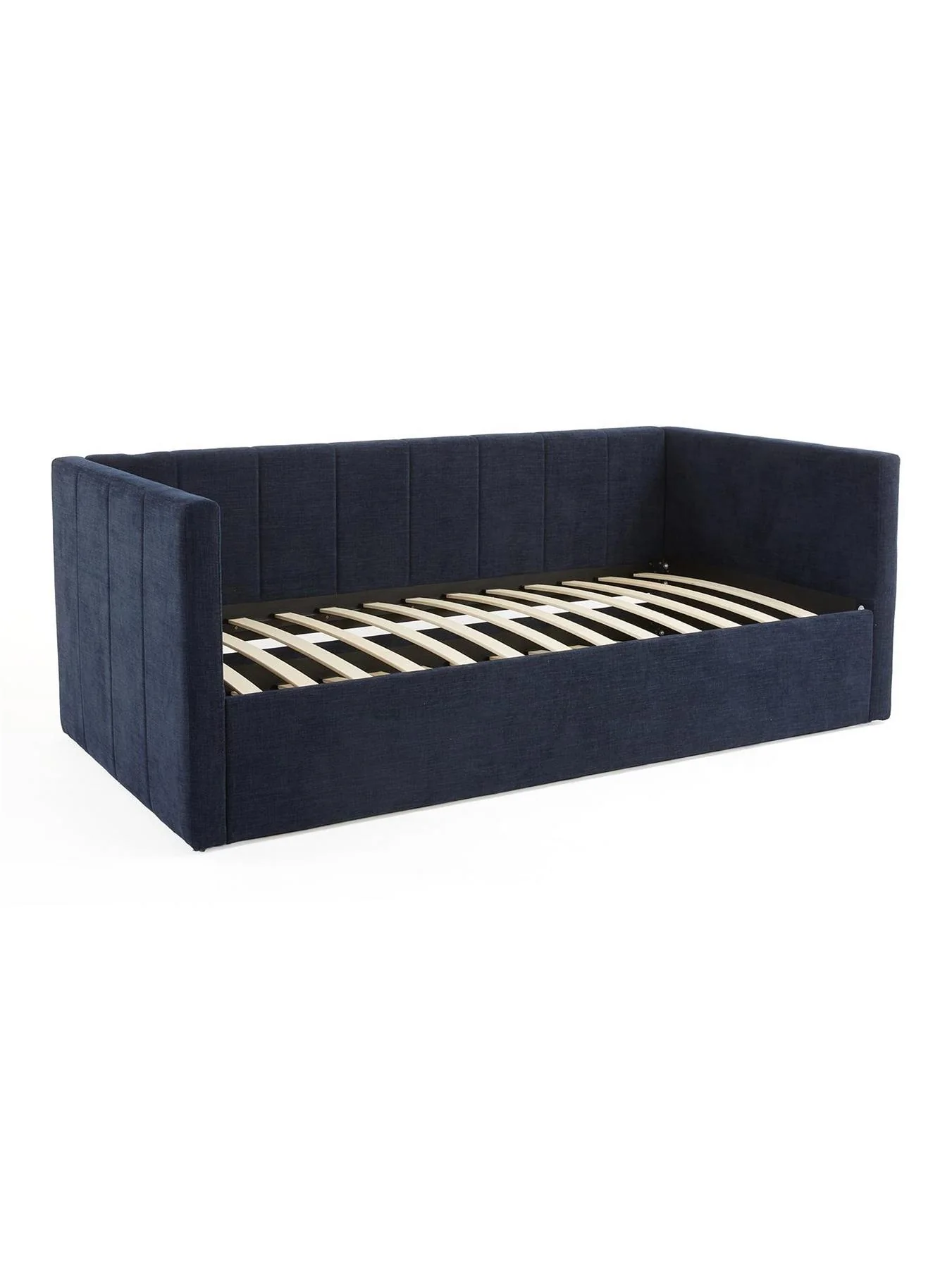 Newport Day Bed with Low Level Trundle Blue For Guest Room Spare Bed UK - Image 3