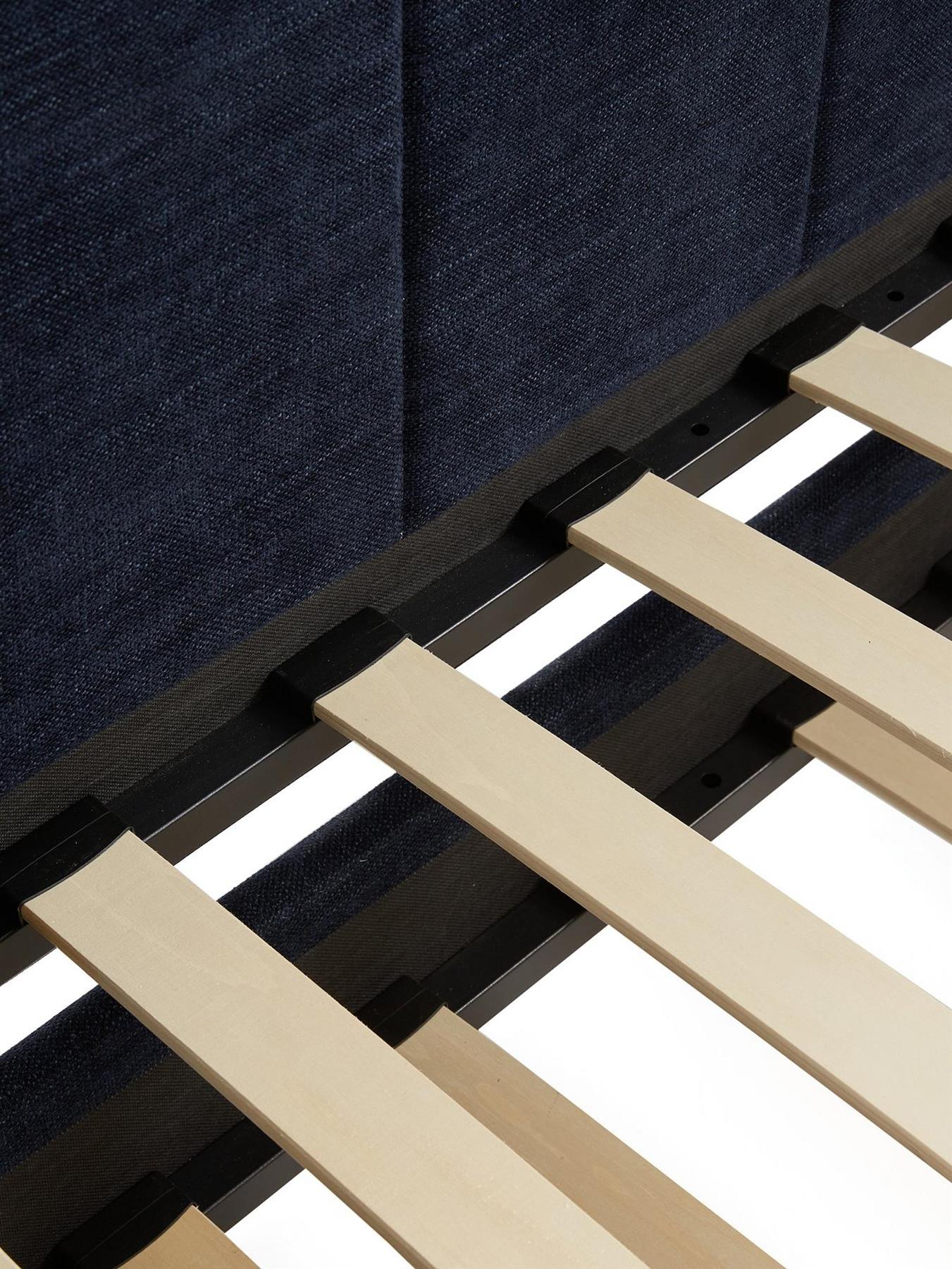 Newport Day Bed with Low Level Trundle Blue For Guest Room Spare Bed UK - Image 6