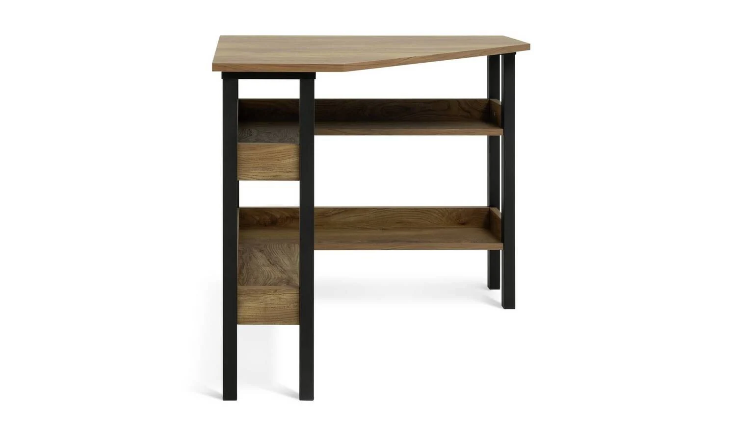 Nomad Corner Office Desk Oak Modern Home Office Furniture Workspace - Image 6