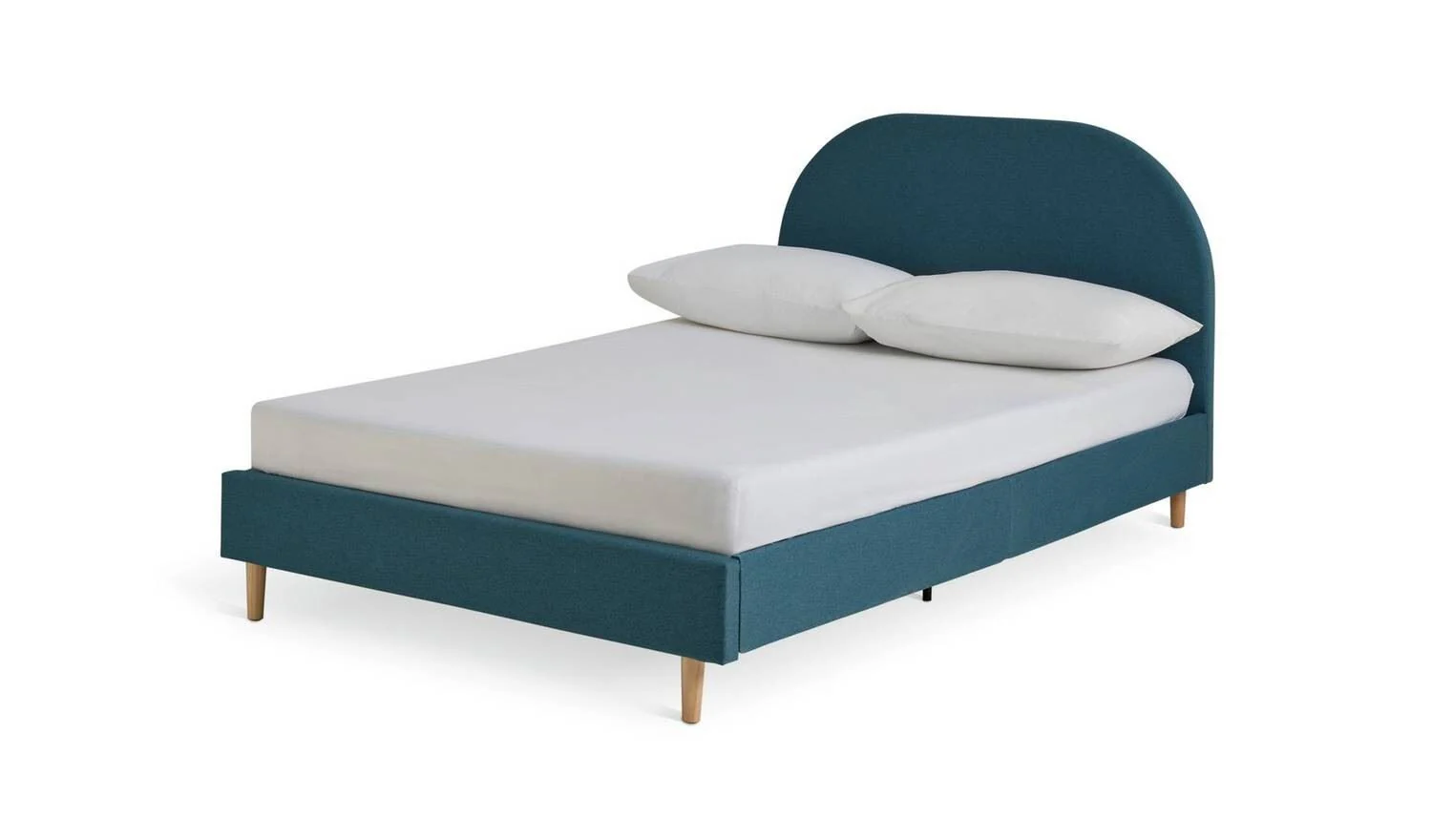 Olivia Small Double Bed Frame - Blue