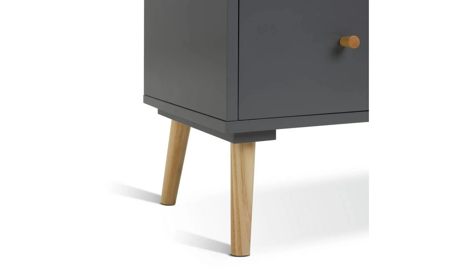 Otto 4 Drawer Chest - Grey - Image 4