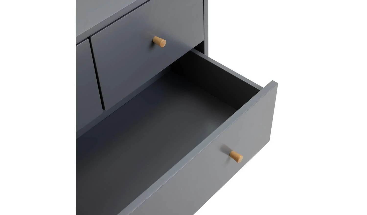 Otto 4 Drawer Chest - Grey - Image 5
