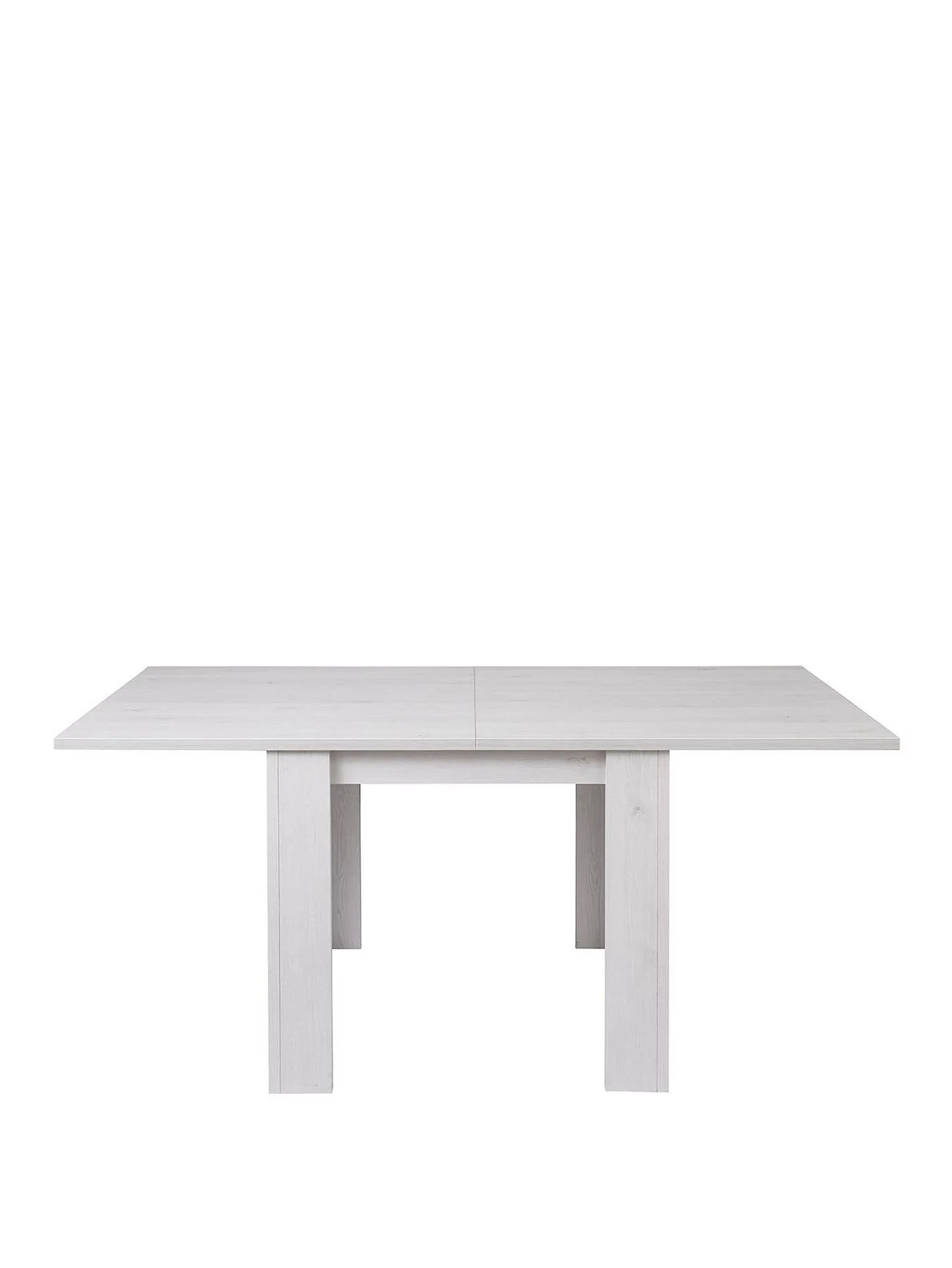 Panama 80-160 cm Extending Dining Table White Oak Modern Kitchen Furniture - Image 2
