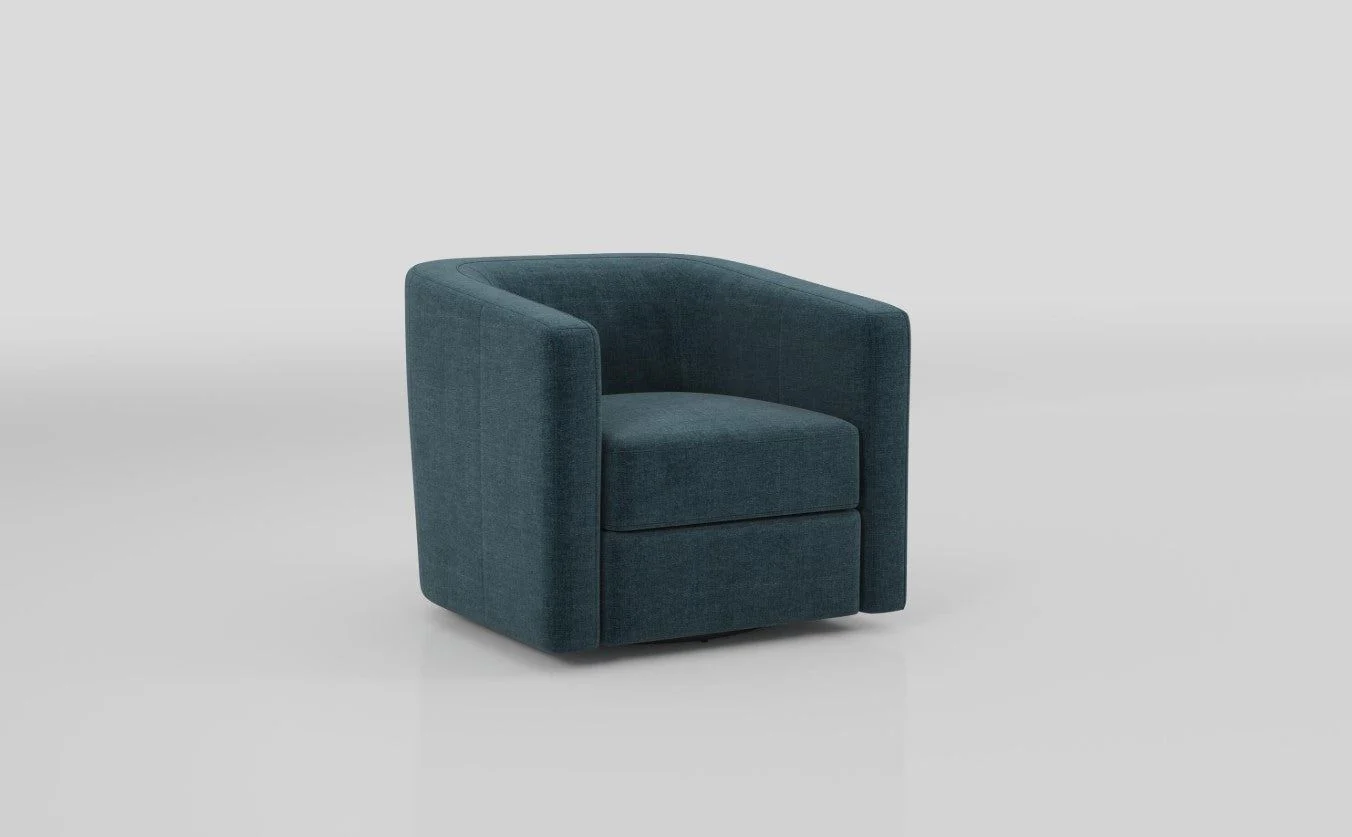 Patrica Swivel Chair Macadamia Bottle Accent Chair Modern